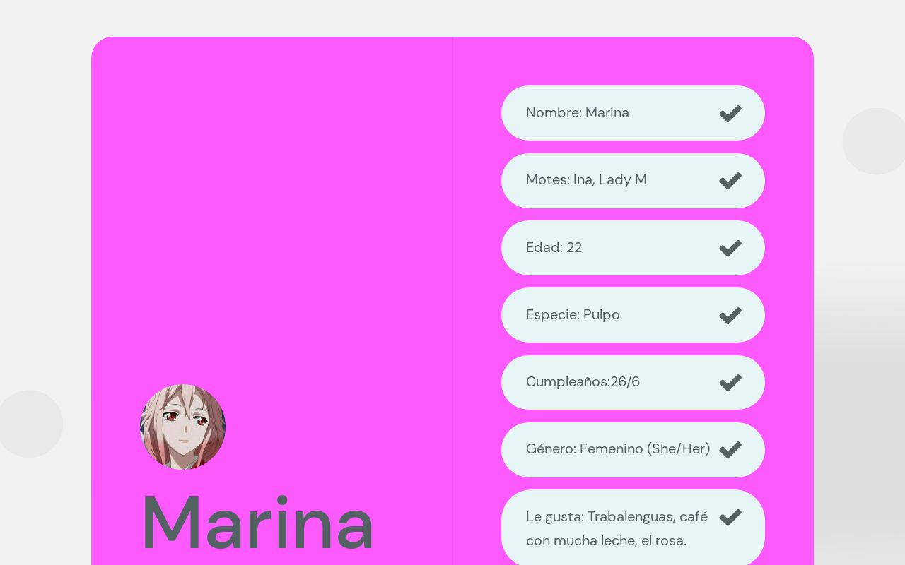 Carrd profile picture for @marina22
